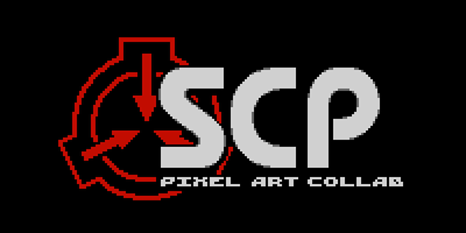 Been working on my pixel art, made the SCP logo! : r/SCP